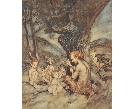 Rackham (Arthur, illustrator). The Springtide of Life. Poems of Childhood by Algernon Charles Swinburne, 1918, nine tipped-in