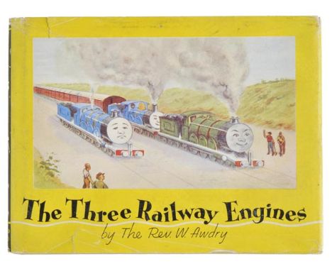 Awdry (Rev. W.). The Three Railway Engines, Edmund Ward, [1945], full-page colour illustrations throughout, contemporary insc