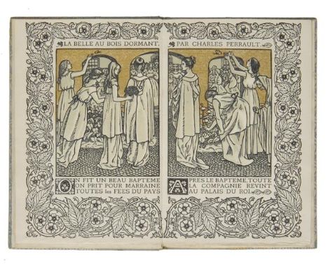 Eragny Press. Deux Contes de ma Mere Loye. La Belle au Bois Dormant et Le Petit Chaperon Rouge, by Charles Perrault, Eragny P