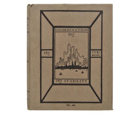 Ashbee (C.R.). Where the Great City Stands. A Study in the New Civics, Essex House Press/Batsford, 1917, numerous half-tone a