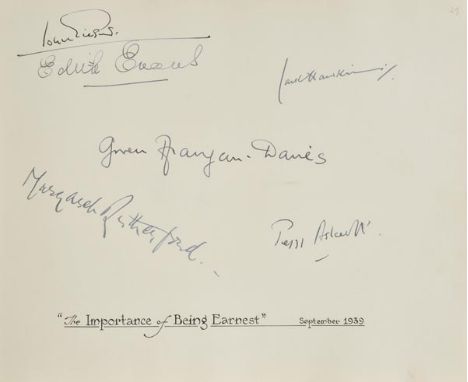 [Golders Green Hippodrome]. Theatrical autograph album for performances at the Theatre between December 1938 and May 1941,  a