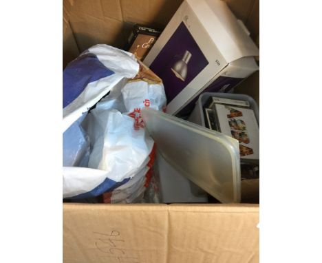 CAR VAC, TABLE LAMP, CDS ETC