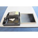 Lot-(1) Dell 2300MP Projector, with Ceiling Mounted Projector Screen, and (1) Dry Erase Board in (1)