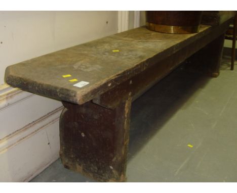 19th century pine bench