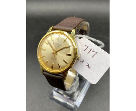 A gents B. Jobin 17 jewel wrist watch, seconds sweep