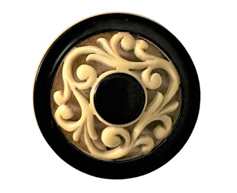 1 Large 20 the century paint DF celluloid button.ThisÂ&nbsp; button was created in the same manner as the last lot. These lac