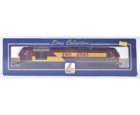 An original Lima Collection OO gauge model railway diesel trainset locomotive engine No. L204929&nbsp;Class 67 67003 in EWS l
