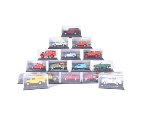 A collection of 1/76 scale Hongwell / Cararama boxed diecast model cars and other vehicles comprising; Mini Cooper, Chevrolet