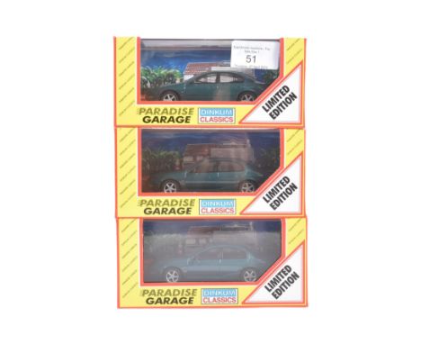 Dinkum Classics Paradise Garage - 1/43 Scale Precision Diecast - a collection of x3 Australian made Paradise Garage series di