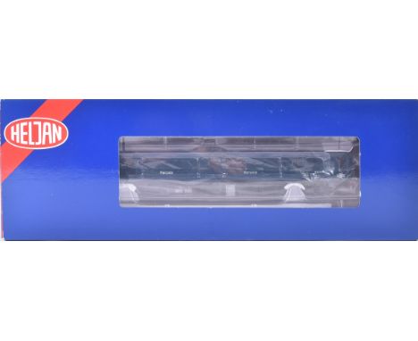 An original Heljan OO gauge model railway diesel trainset locomotive engine&nbsp;Class 128 parcels DMU M55990 in BR Blue with