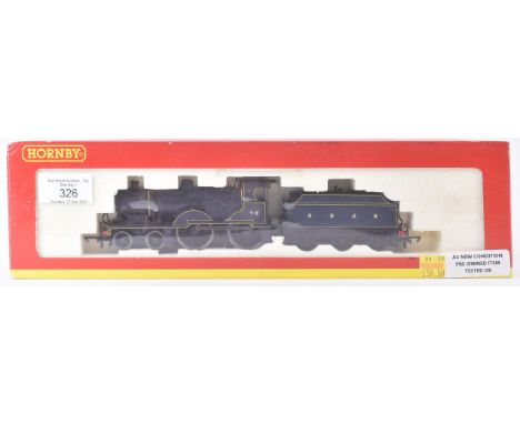 An original Hornby OO gauge model railway trainset locomotive engine No. R2217A&nbsp;Class 2P 4-4-0 46 in S&amp;DJR Dark Blue