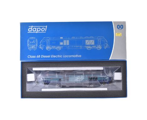 An original Dapol OO gauge model railway trainset locomotive engine No.&nbsp;4D-022-008 Class 68 68003 ' Astute ' in Direct R