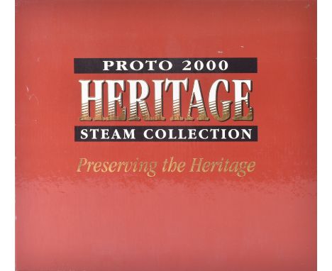 An original Proto 2000 Heritage Steam Collection HO / OO gauge model railway trainset locomotive engine No. 23345 N ew Haven 