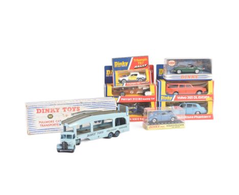 A collection of assorted Dinky Toys diecast model cars to include; 222 Hesketh 308 E Racing Car, 226 Ferrari 312/B2 Racing Ca