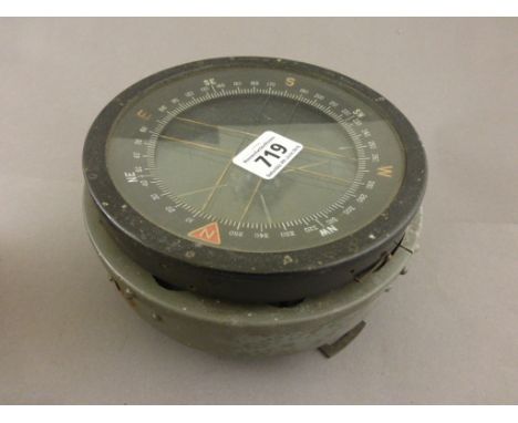Aircraft compass purportedly from a Lancaster 