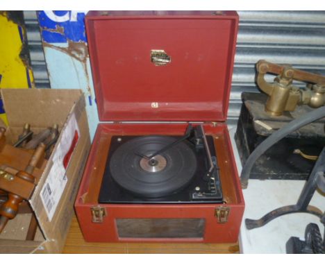 Vintage Dansette Portable Record Player