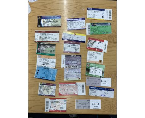 2009/10 Manchester United Away Football Tickets: Arsenal, Aston Villa, Barnsley LC, Birmingham, Blackburn, Bolton, Burnley, C