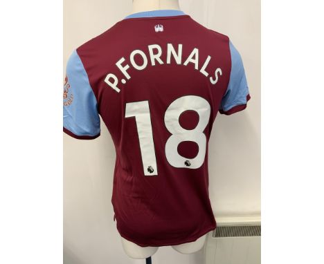 2019- 2020 West Ham Match Worn Football Shirt: Worn by Fornals v Tottenham