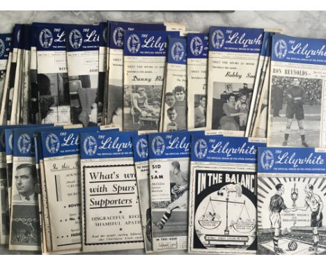 Tottenham Lillywhite Football Magazine Collection: Nearly all 1950s in excellent condition. Vendor has produced a list which 