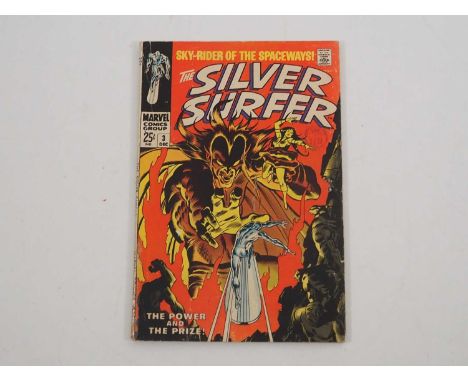 SILVER SURFER #3 - (1969 - MARVEL) - First appearance of Mephisto - John Buscema cover and interior art - a condition report 