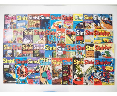 SINISTER TALES #51, 54, 55, 57-59, 61, 62, 64, 66, 67, 70-75, 77-81, 83, 85, 86, 88-100 (38 in Lot) - (ALAN CLASS) - Reprints