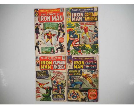 TALES OF SUSPENSE #57, 60, 61, 64 (4 in Lot) - (1964/1965 - MARVEL - US & UK Price Variant) - Includes the first and second a