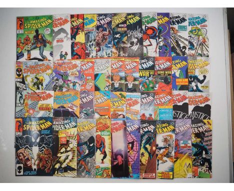 AMAZING SPIDER-MAN #255, 256, 258, 259, 262, 264-269, 271-287, 289-299 (41 in Lot - 2 copies of issues #278 & 283) - (1984/19