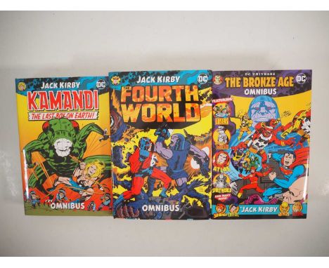 JACK KIRBY OMNIBUS LOT (3 in Lot) - Includes DC UNIVERSE: THE BRONZE AGE OMNIBUS BY JACK KIRBY + KAMANDI BY JACK KIRBY OMNIBU