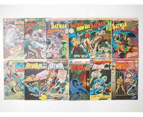 THE BRAVE AND THE BOLD #80-86, 91-93, 95, 96 (12 in Lot) - (1968/1971 - DC) - Includes the debut of the 'new' Green Arrow cos