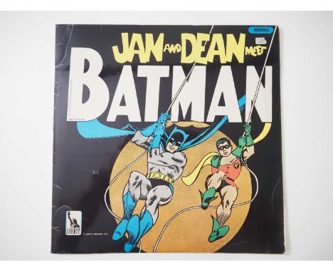 JAN & DEAN MEET BATMAN ALBUM (1966 - LIBERTY RECORDS: LBY1309) - UK Release MONO - Album is a tribute (and parody) of the sma
