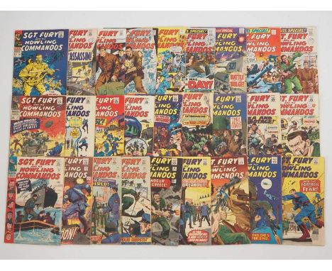 SGT.FURY AND HIS HOWLING COMMANDOS #26, 29, 30, 32, 33, 35, 37-47, 49-51, 68, 74, 82 + KING-SIZE SPECIAL #2, 4, 5, 6 (27 in L