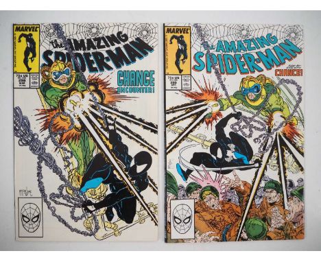 AMAZING SPIDER-MAN #298 & 299 (2 in Lot) - (1988 - MARVEL) - Includes Todd McFarlane's first issue as cover and interior arti