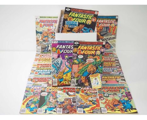 FANTASTIC FOUR #180 to 377 (198 in lot) - (1977/1993 - MARVEL - US & UK Price Variants) - Huge unbroken 16 year run which inc