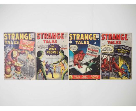 STRANGE TALES #81, 93, 94, 95 (4 in Lot) - (1960/1962 - MARVEL - UK Price Variant) - Includes the first appearance of Pildorr