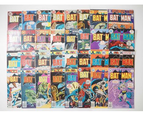 BATMAN #245, 248-250, 252-254, 256, 257, 259-269, 271-277, 279-283 (32 in Lot) - (1972/1977 - DC) - Includes appearances by t