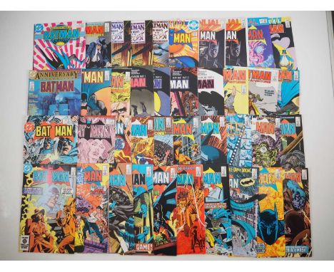BATMAN #378-392, 394-397, 399, 400, 402-407, 409-411, 415, 416, 417(x2), 418 + ANNUAL#8, 9(x2), 10, 11 (40 in Lot) - (1984/88