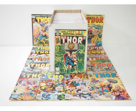 THE MIGHTY THOR #201, 204, 209, 229, 231, 236, 244, 250, 254, 261, 269, 271, 273, 279, 286, 293-295, 297-336, 340-454, 456-45