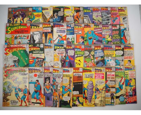 SUPERMAN SILVER AGE LOT (44 in Lot) - Includes SUPERMAN #169, 171, 173-198, 200, 201, 203-211, 213, 214, 216 + ACTION COMICS 