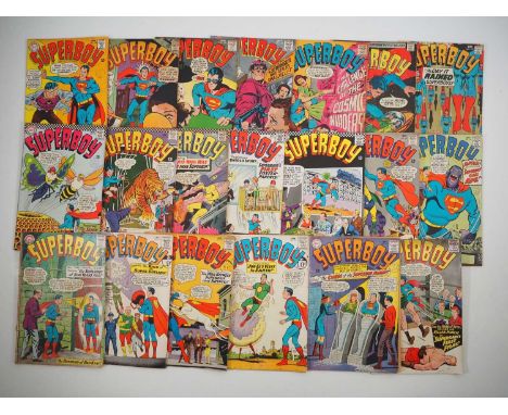 SUPERBOY #113, 114, 118, 121, 123, 124, 127, 130, 132, 133, 140-142, 144, 145, 148, 150, 153, 158, 159 (20 in Lot) - (1964/19