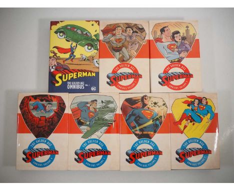 SUPERMAN: THE GOLDEN AGE OMNIBUS VOLUMES 1 to 7 (7 in Lot) - (2019/2022 - DC) - Seven hardback editions which collects Action
