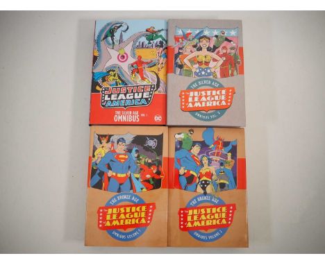 JUSTICE LEAGUE OF AMERICA: THE SILVER AGE OMNIBUS VOLUMES 1 & 2 + THE BRONZE AGE OMNIBUS VOLUMES 1 & 2 (4 in Lot) - (2018/202