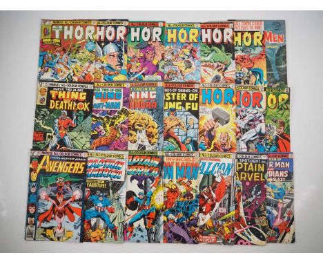 MIXED COMIC LOT (21 in Lot) - Mostly Bronze Age Marvel issues & includes AVENGERS #186 + CAPTAIN AMERICA #236, 238 + IRON MAN