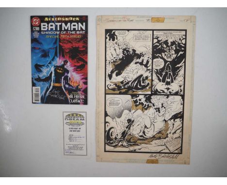 BATMAN: SHADOW OF THE BAT #75 (1998) - COMIC & ORIGINAL ARTWORK BOTH SIGNED BY MARK BUCKINGHAM (Artist) - Page 17 (DC 1998) -