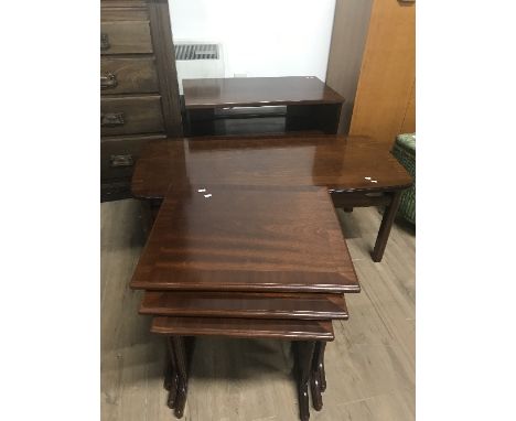 VINTAGE G PLAN COFFEE TABLE WITH NEST OF TABLES AND TV UNIT