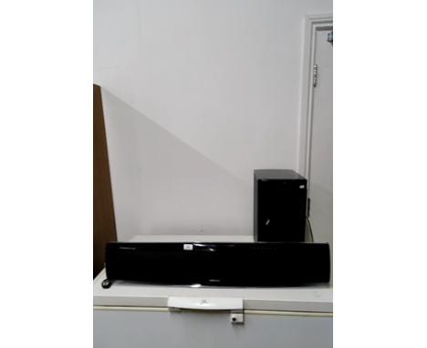 SAMSUNG SOUND BAR AND SPEAKER PLUS REMOTE