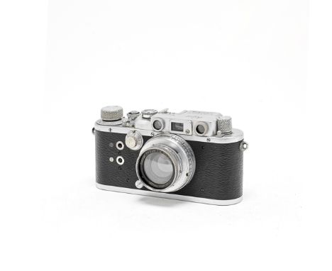 A Reid Model III Camera,No. P1846,  Reid &amp; Sigrist Ltd. Leicester, Eng., with Leitz 5cm F2 Summar no. 238507, with non-or