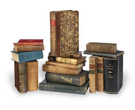 ADAMS, George: Essays on the Microscope, Second Edition, London, 1798,two volumes, half-calf bindings, quarto, together with 