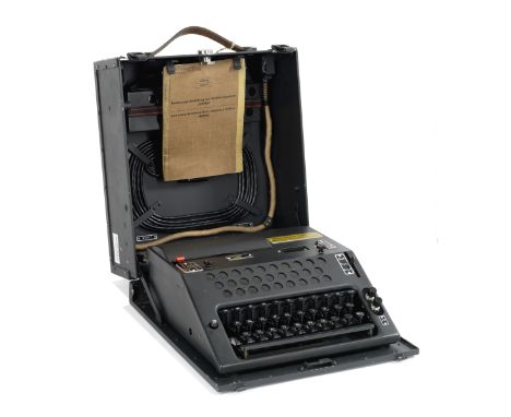 A NEMA TD 459 Cipher Machine, Swiss, third quarter of the 20th century,the 10-wheel cipher machine used by the Swiss Army and