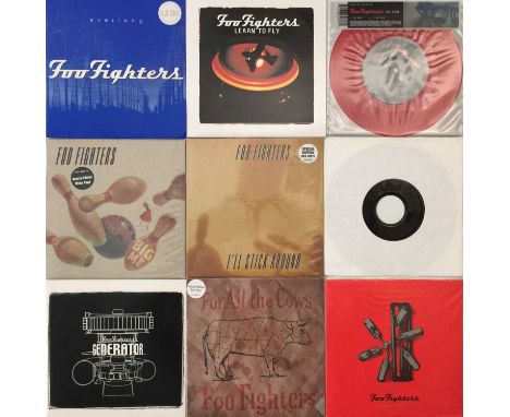 FOO FIGHTERS - 7" PACK. A pack of 13 x 7" by Foo Fighters. Titles are Everlong (2438843617), Learn To Fly (F001), My Hero (24