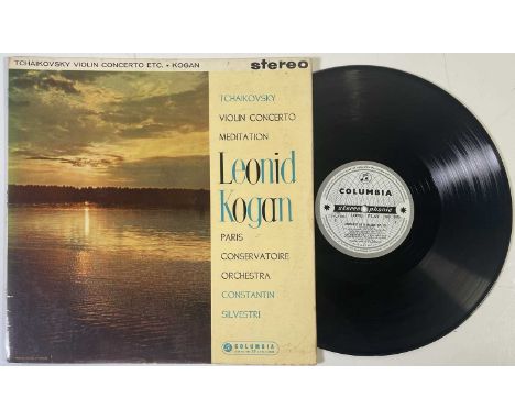 LEONID KOGAN - VIOLIN CONCERTO / MEDITATION LP (UK ORIGINAL - SAX 2323). An original UK pressing of Leonid Kogan - Violin Con